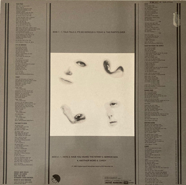 Talk Talk : The Party's Over (LP, Album)