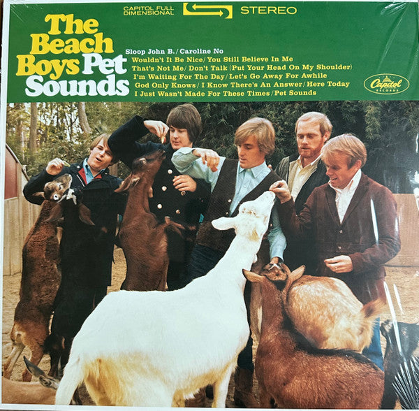 The Beach Boys : Pet Sounds (LP, Album, RE)