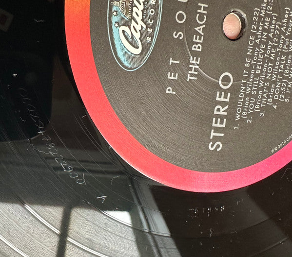 The Beach Boys : Pet Sounds (LP, Album, RE)
