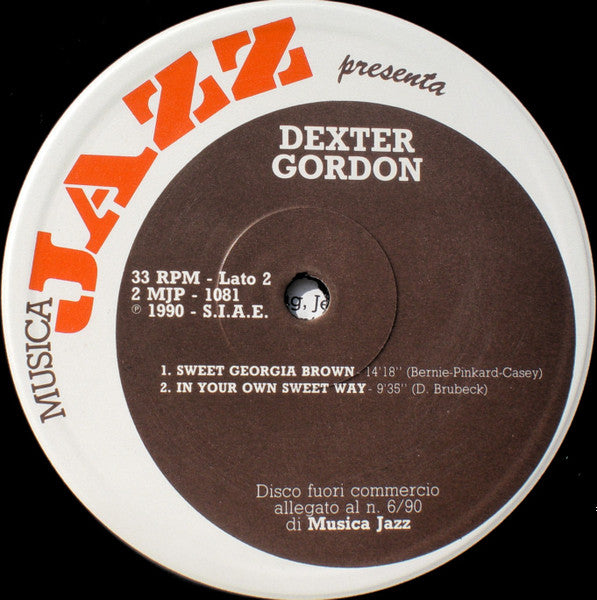 Dexter Gordon : Dexter Gordon (LP, Comp, RM)