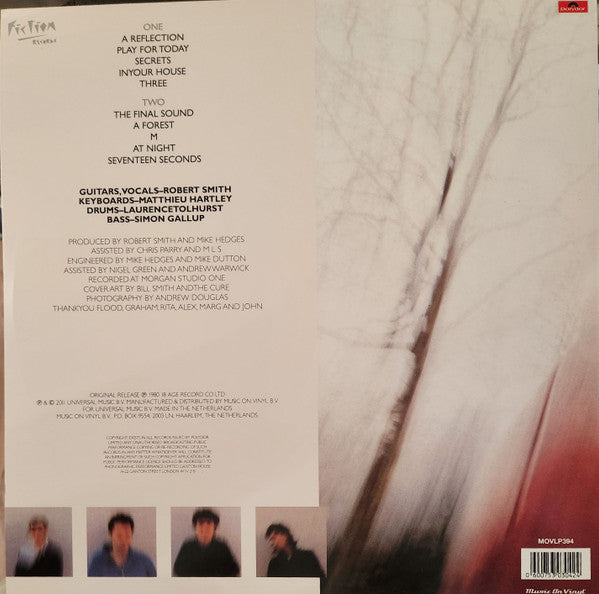 The Cure : Seventeen Seconds (LP, Album, RE, 180)