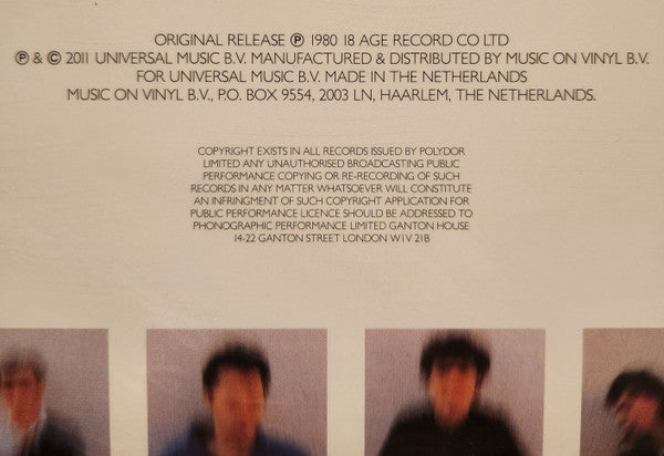 The Cure : Seventeen Seconds (LP, Album, RE, 180)