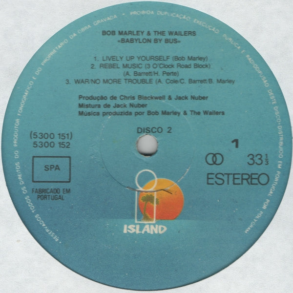 Bob Marley & The Wailers : Babylon By Bus (2xLP, Album)