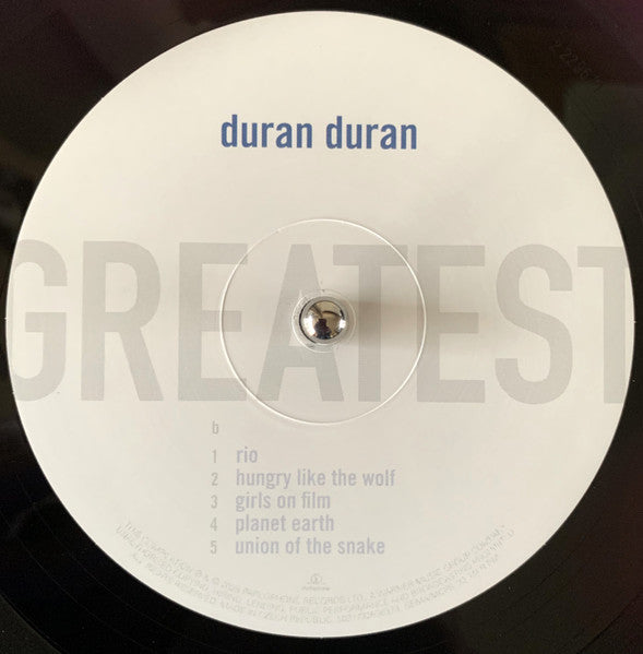 Duran Duran : Greatest (LP,Compilation,Reissue,Remastered,Stereo)