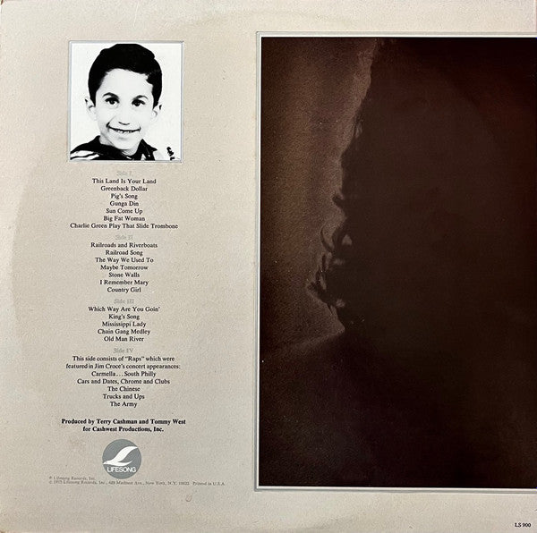 Jim Croce : The Faces I've Been (2xLP, Album, San)