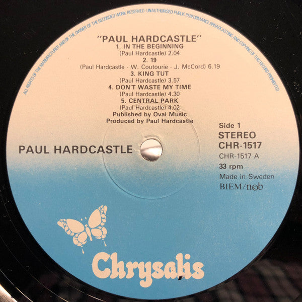 Paul Hardcastle : Paul Hardcastle (LP,Album)
