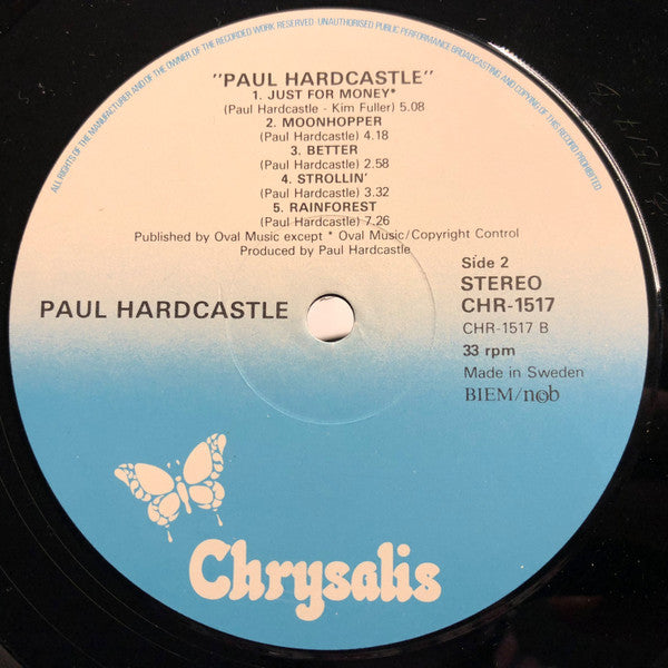 Paul Hardcastle : Paul Hardcastle (LP,Album)