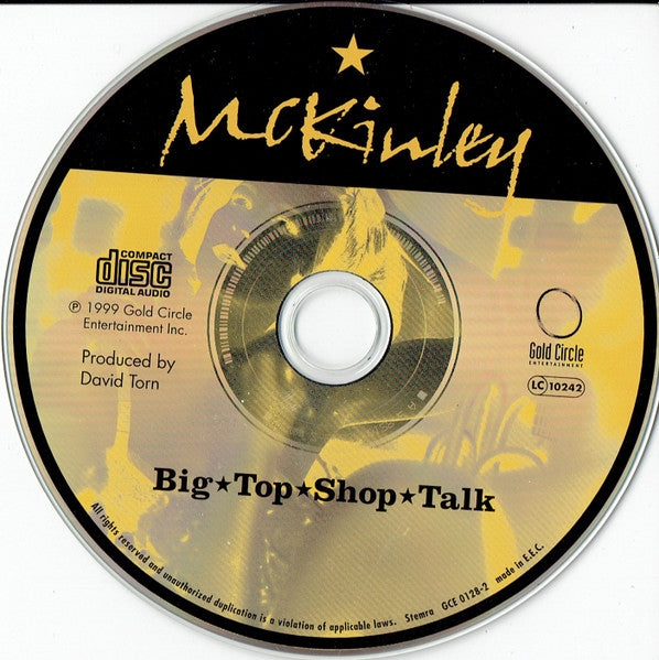 McKinley : Big Top Shop Talk (CD, Album)