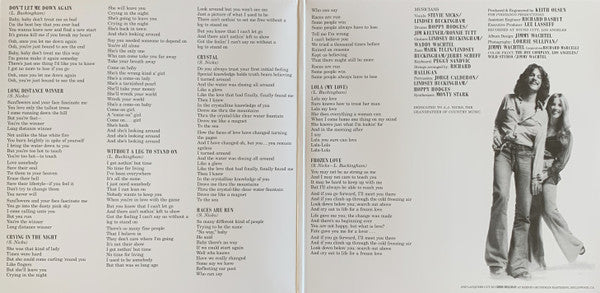 Buckingham Nicks : Buckingham Nicks (LP, Album, RE, RM, Bab)