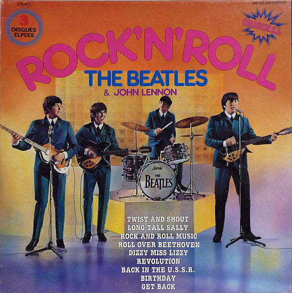 The Beatles & John Lennon : Rock 'N' Roll (3xLP, Comp + Box)