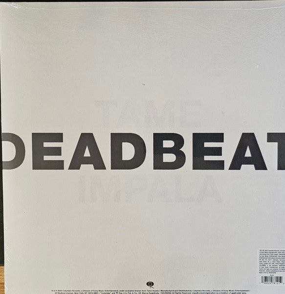 Tame Impala : Deadbeat (LP,Album,Stereo)