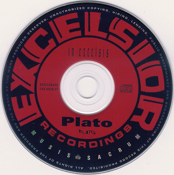 Various - In Excelsis Plato (CD, Comp) - De Platen Aap – Vinylwinkel in Brielle & online webshop voor muziekliefhebbers
