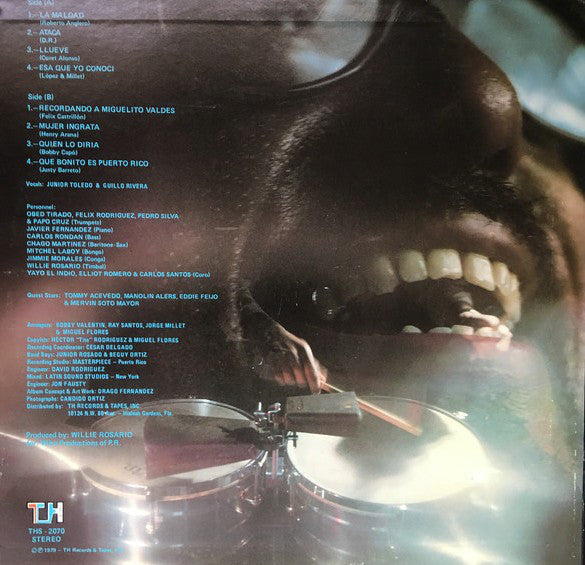 Willie Rosario : El Rey Del Ritmo (LP, Album)