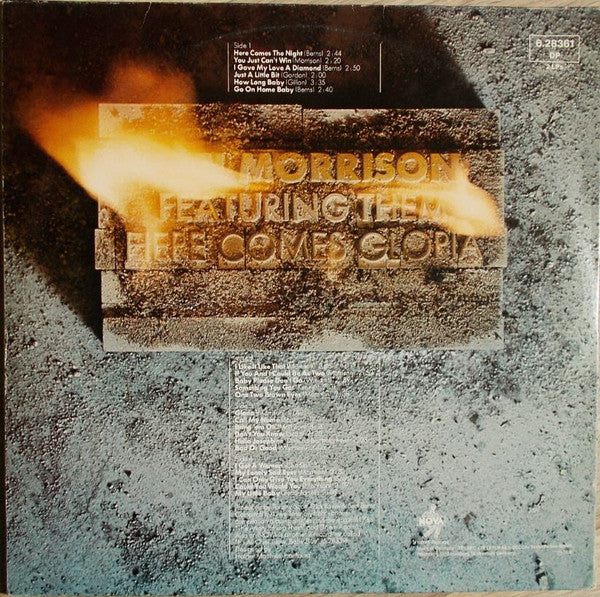 Van Morrison Featuring Them (3) : Here Comes Gloria (2xLP, Comp)