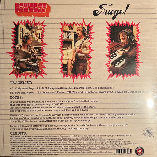 Dewolff : Fuego! (LP,Album)