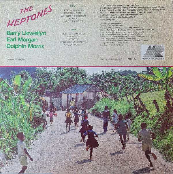 The Heptones : On The Run (LP, Album)