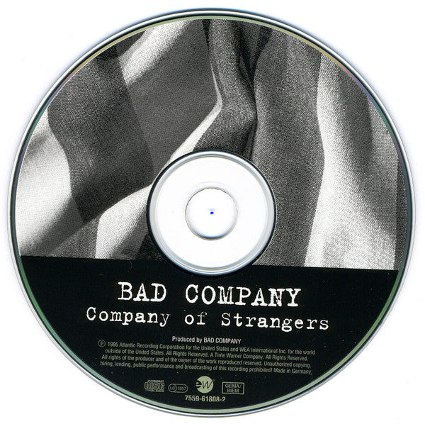 Bad Company - Company Of Strangers (CD, Album) - De Platen Aap – Vinylwinkel in Brielle & online webshop voor muziekliefhebbers
