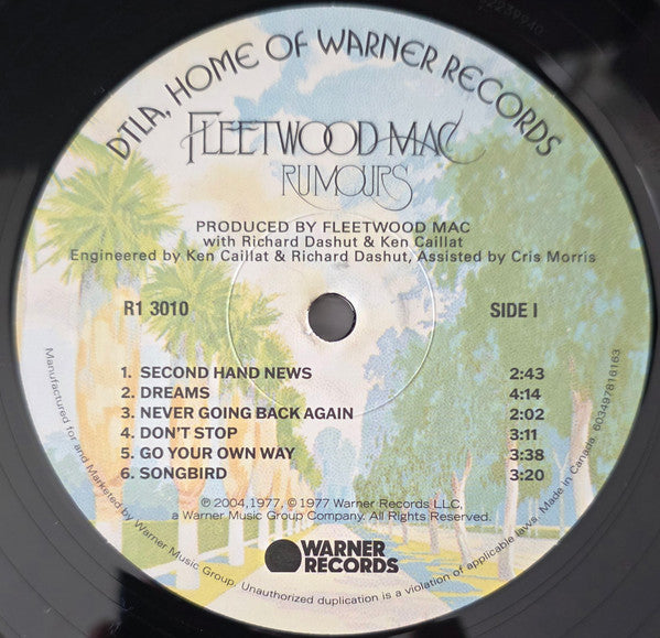 Fleetwood Mac : Rumours (LP, Album, RE)