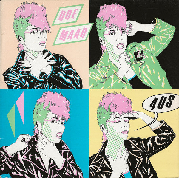 Doe Maar : 4US (LP, Album, Foo)