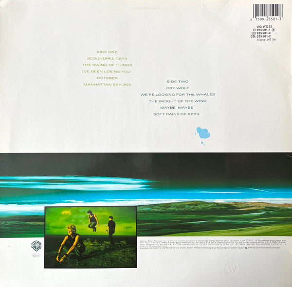 a-ha : Scoundrel Days (LP, Album, Als)