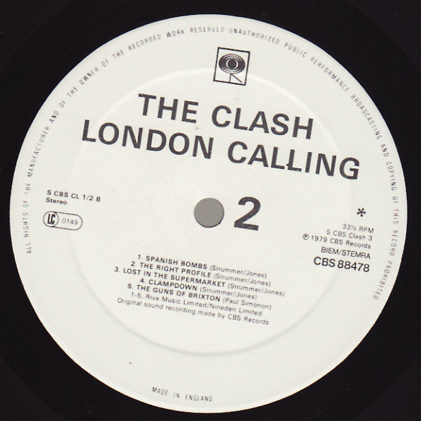 Clash, The : London Calling (LP,Album,Stereo)