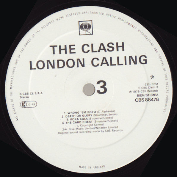 Clash, The : London Calling (LP,Album,Stereo)