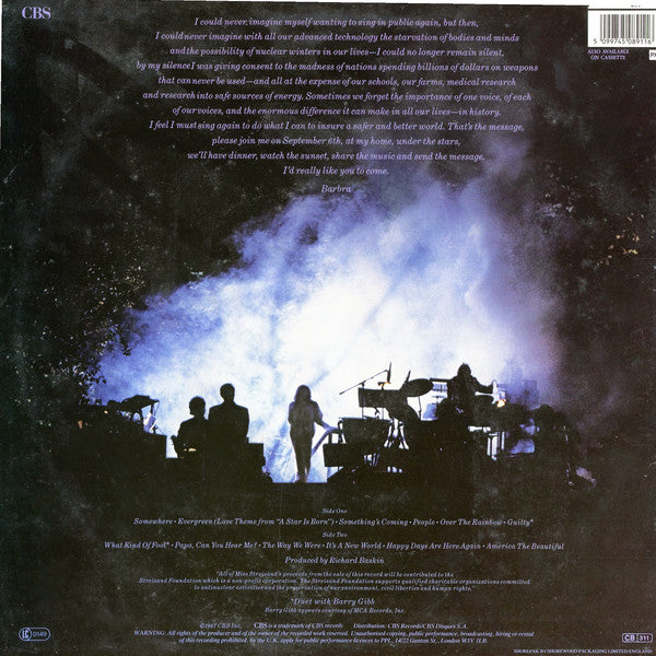 Barbra Streisand : One Voice (LP, Album)