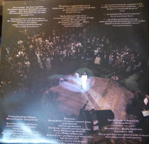 Barbra Streisand : One Voice (LP, Album)