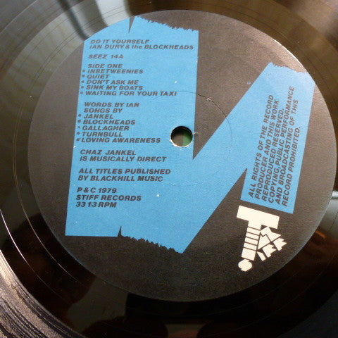 Ian Dury & The Blockheads* : Do It Yourself (LP, Album)