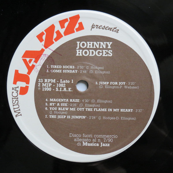 Johnny Hodges : Johnny Hodges (LP, Comp)