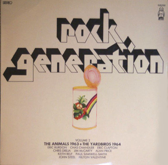 The Animals + The Yardbirds : Rock Generation Volume 2 - The Animals 1963 + The Yardbirds 1964 (LP, Comp)