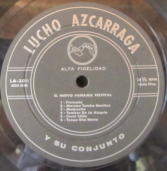 Lucho Azcarraga Y Su Conjunto Y Margarita Escala : El Nuevo Panama Festival (LP, Album)