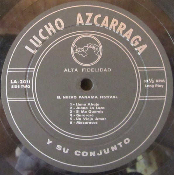 Lucho Azcarraga Y Su Conjunto Y Margarita Escala : El Nuevo Panama Festival (LP, Album)