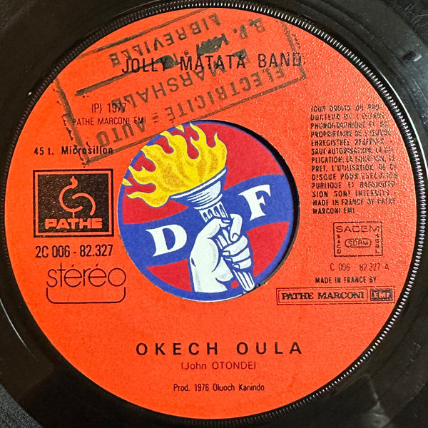 Jolly Matata Band : Okech Oula / Jaber Ola E Boma Nº 2 (7")