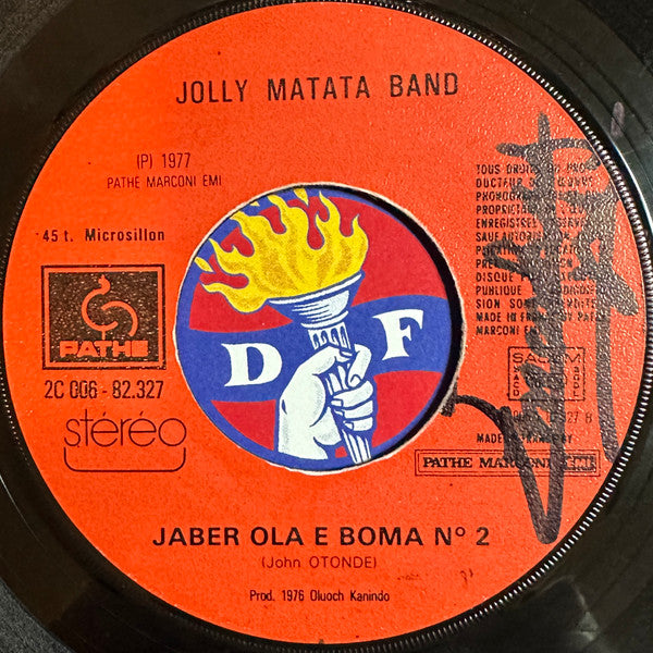 Jolly Matata Band : Okech Oula / Jaber Ola E Boma Nº 2 (7")