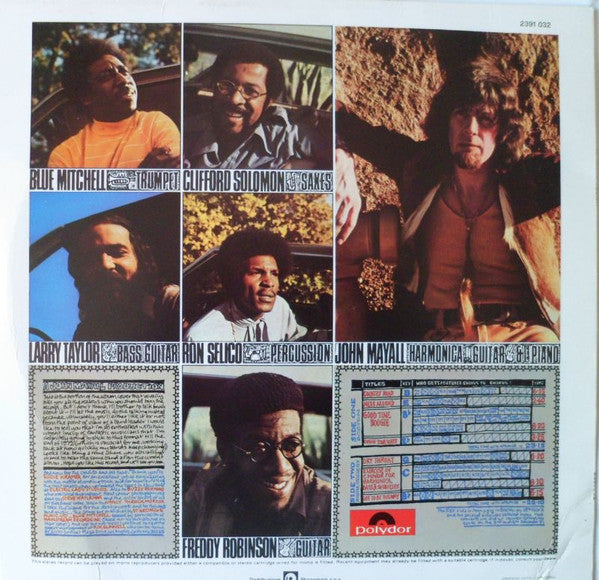 John Mayall : Jazz Blues Fusion (LP, Album, RP)