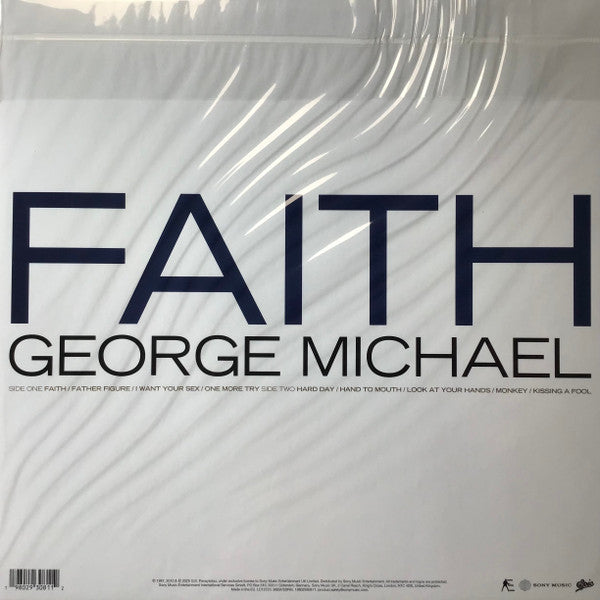 George Michael : Faith (LP,Album,Reissue,Remastered)
