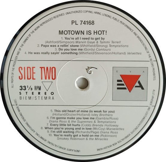 Various : Motown Is Hot (LP, Comp)