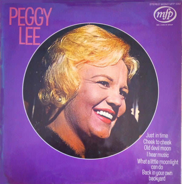 Peggy Lee : Peggy Lee (LP, Album, RE)