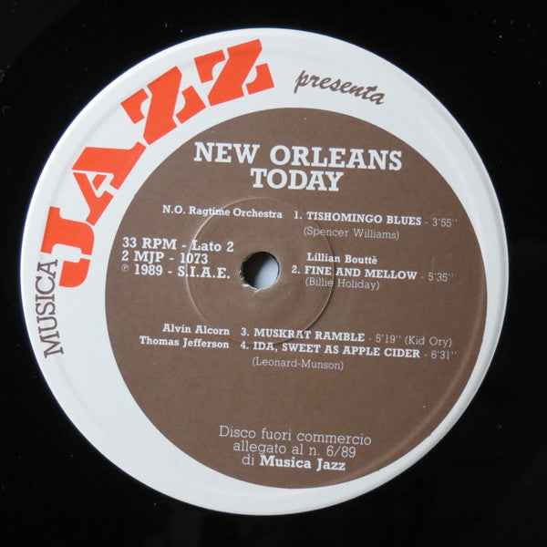 Various : New Orleans Today (LP, Comp)