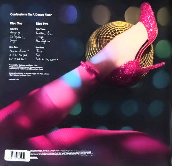 Madonna : Confessions On A Dance Floor (2xLP, Album, Ltd, P/Mixed, RE, Sil)