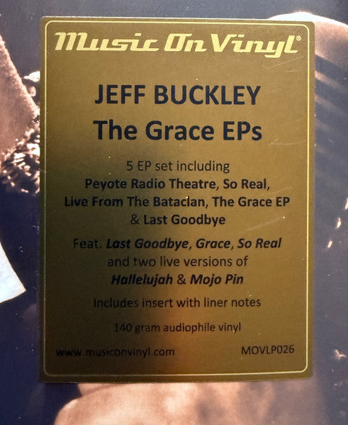 Jeff Buckley : The Grace EPs (12", EP, RE + 12", EP, RE + 12", EP, RE + 12", EP,)