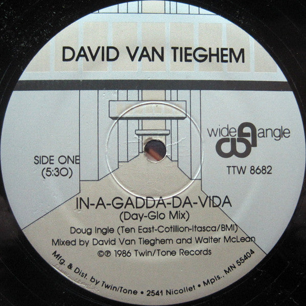 David Van Tieghem : In-A-Gadda-Da-Vida (12")