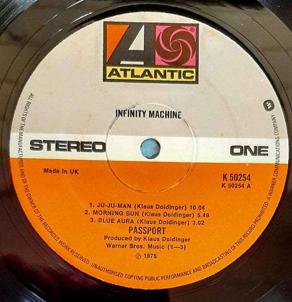 Passport (2) : Infinity Machine (LP, Album)