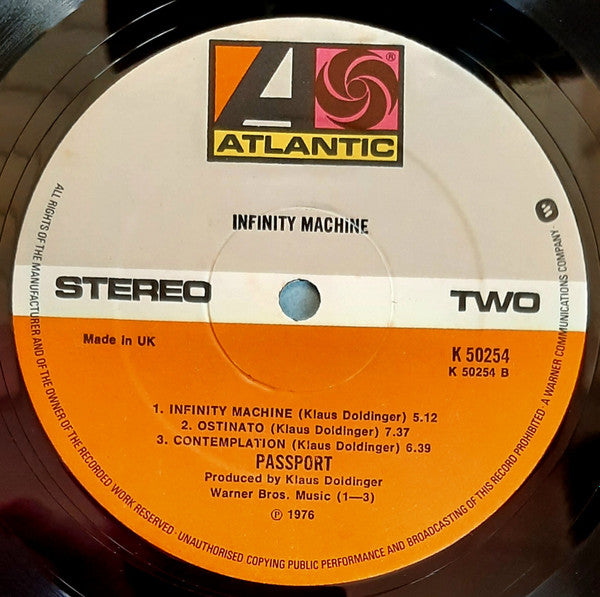 Passport (2) : Infinity Machine (LP, Album)