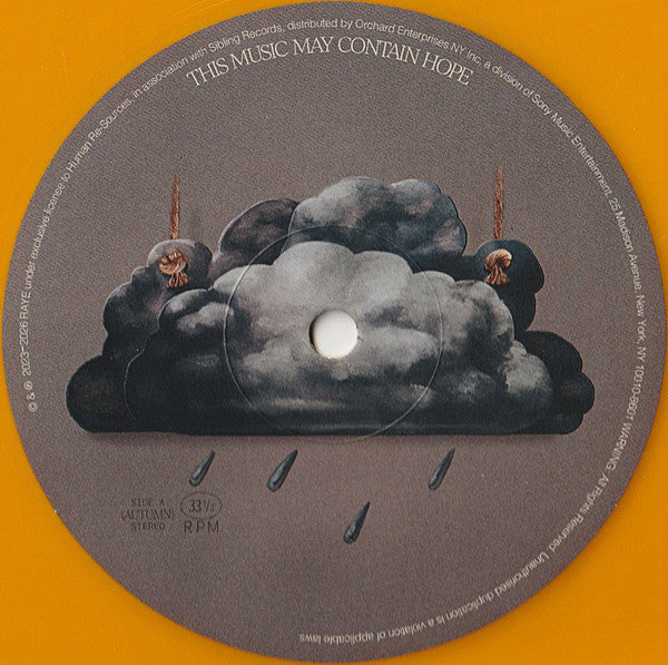Raye (3) : This Music May Contain Hope. (2xLP, Album, Yel)
