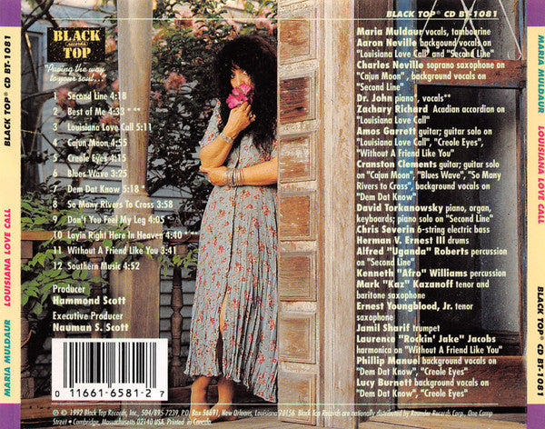 Maria Muldaur : Louisiana Love Call (CD, Album)
