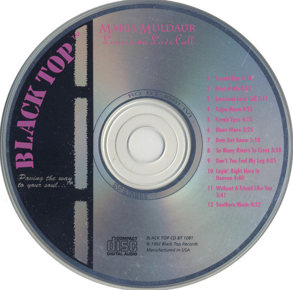Maria Muldaur : Louisiana Love Call (CD, Album)