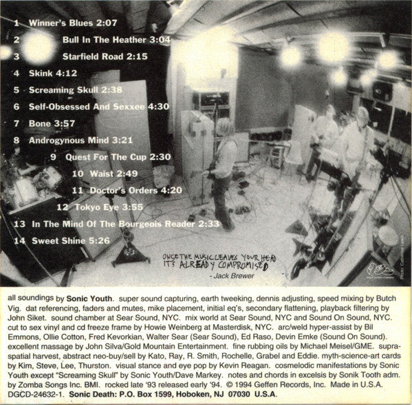 Sonic Youth - Experimental Jet Set, Trash And No Star (CD, Album) - De Platen Aap – Vinylwinkel in Brielle & online webshop voor muziekliefhebbers
