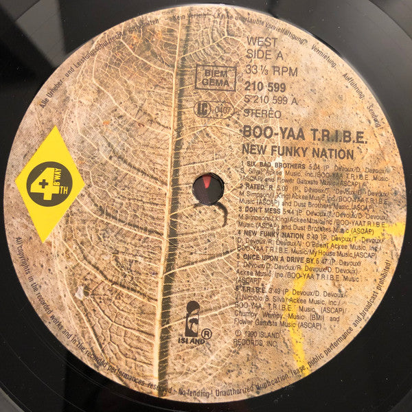 Boo-Yaa T.R.I.B.E. - New Funky Nation (LP, Album) - De Platen Aap – Vinylwinkel in Brielle & online webshop voor muziekliefhebbers